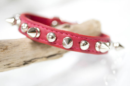 Punk Gothic Spike Dog Collar