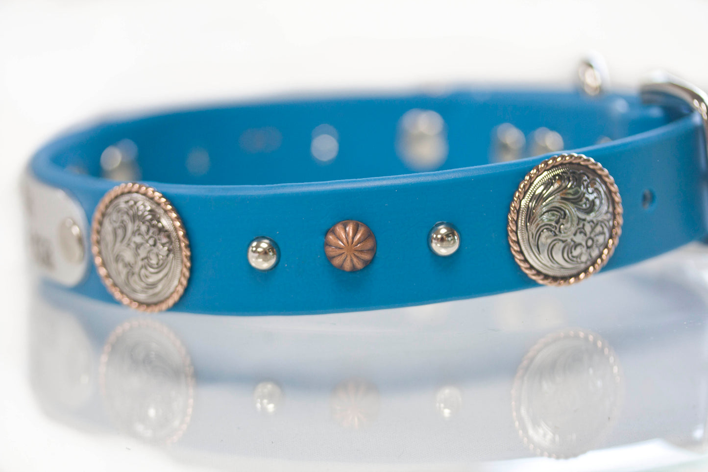 Waterproof Vegan Concho Collar