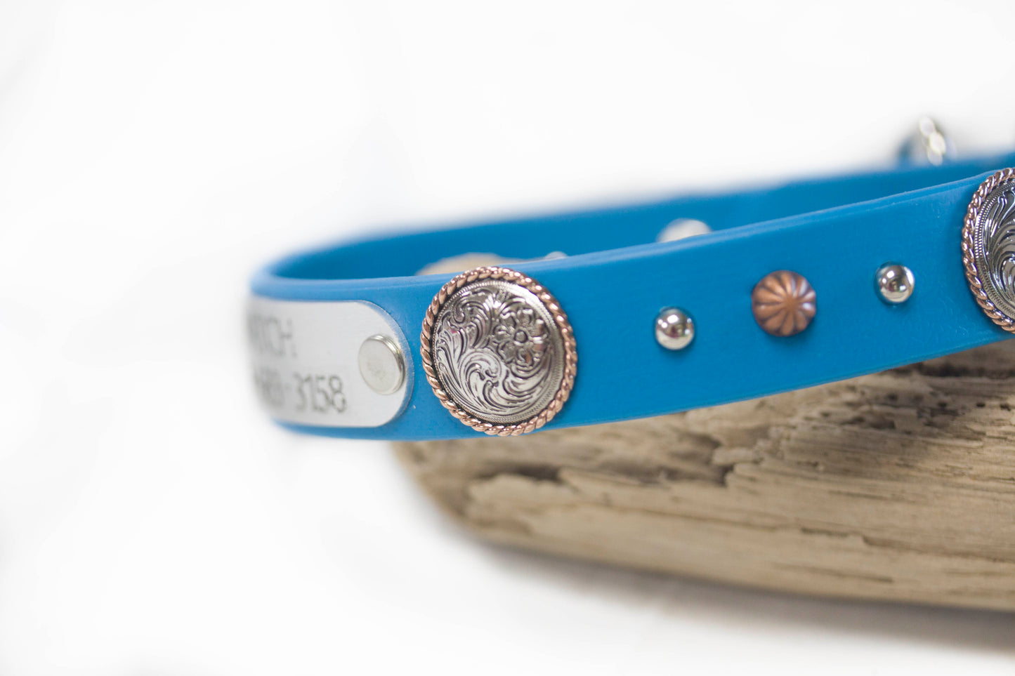 Waterproof Vegan Concho Collar