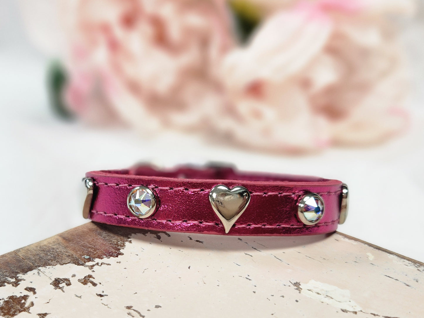 Heart Crystal Collar