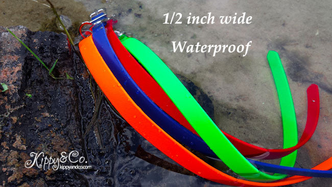 Waterproof 1/2 inch Dog Collar With Personalized Engraved Name Plate