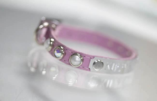 Tiny Teacup Crystal and Pearl Collar