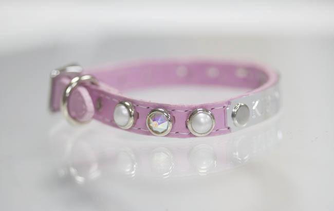 Tiny Teacup Crystal and Pearl Collar