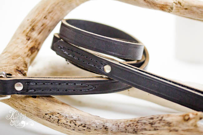 Leather Dog Leash Handmade