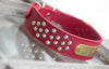 Leather Stud Collar Personalized