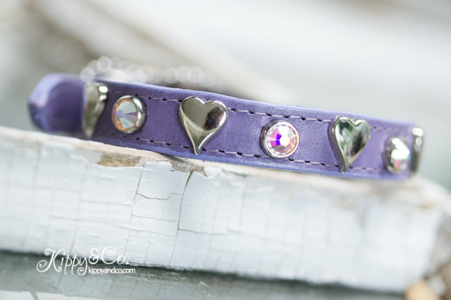 Heart Crystal Collar