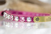 Small Crystal Collar Personalized