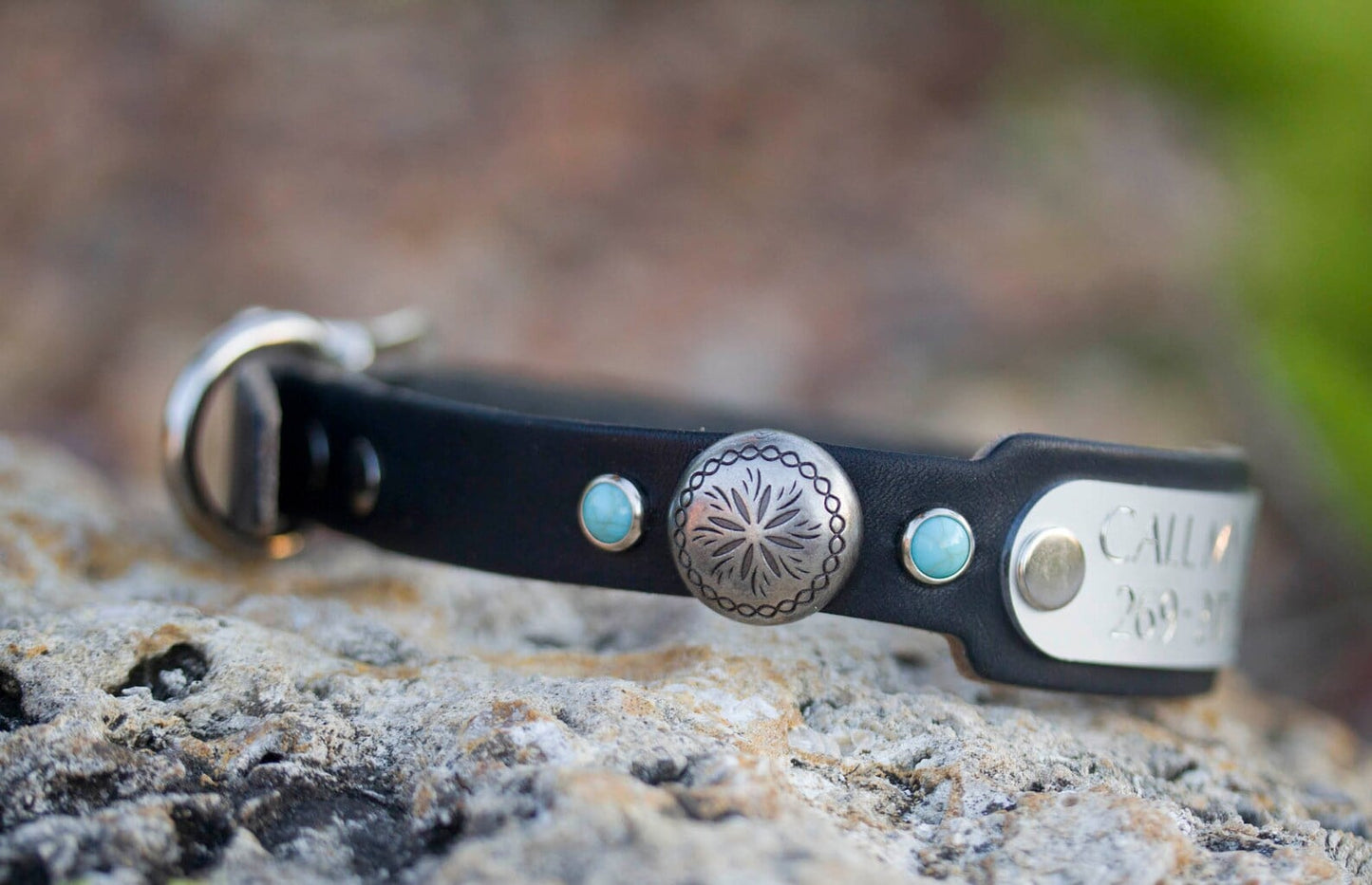 Southwest Turquoise Patina Collar