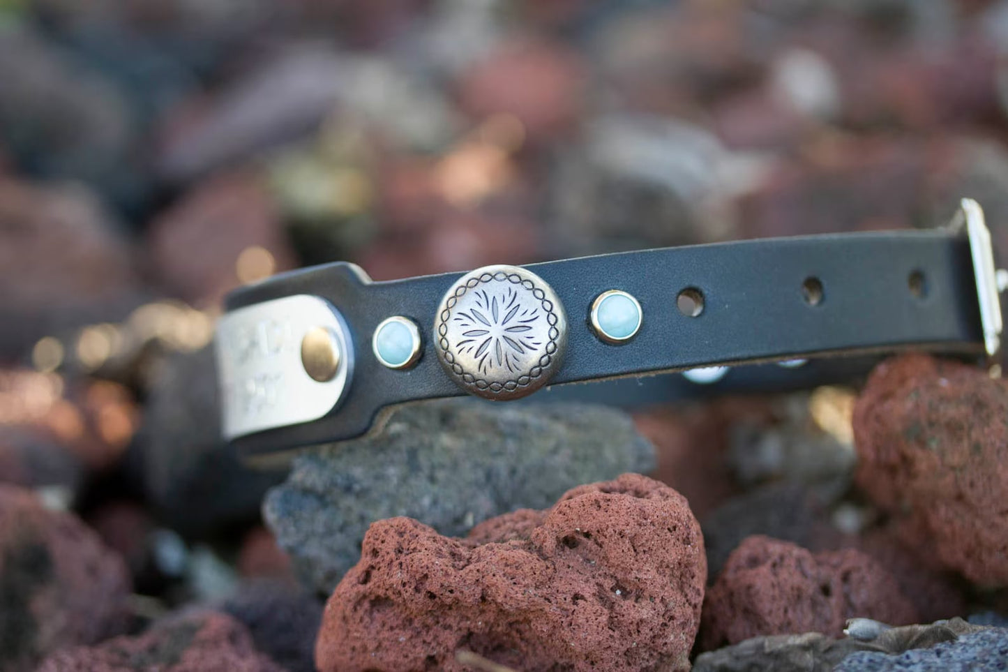 Southwest Turquoise Patina Collar