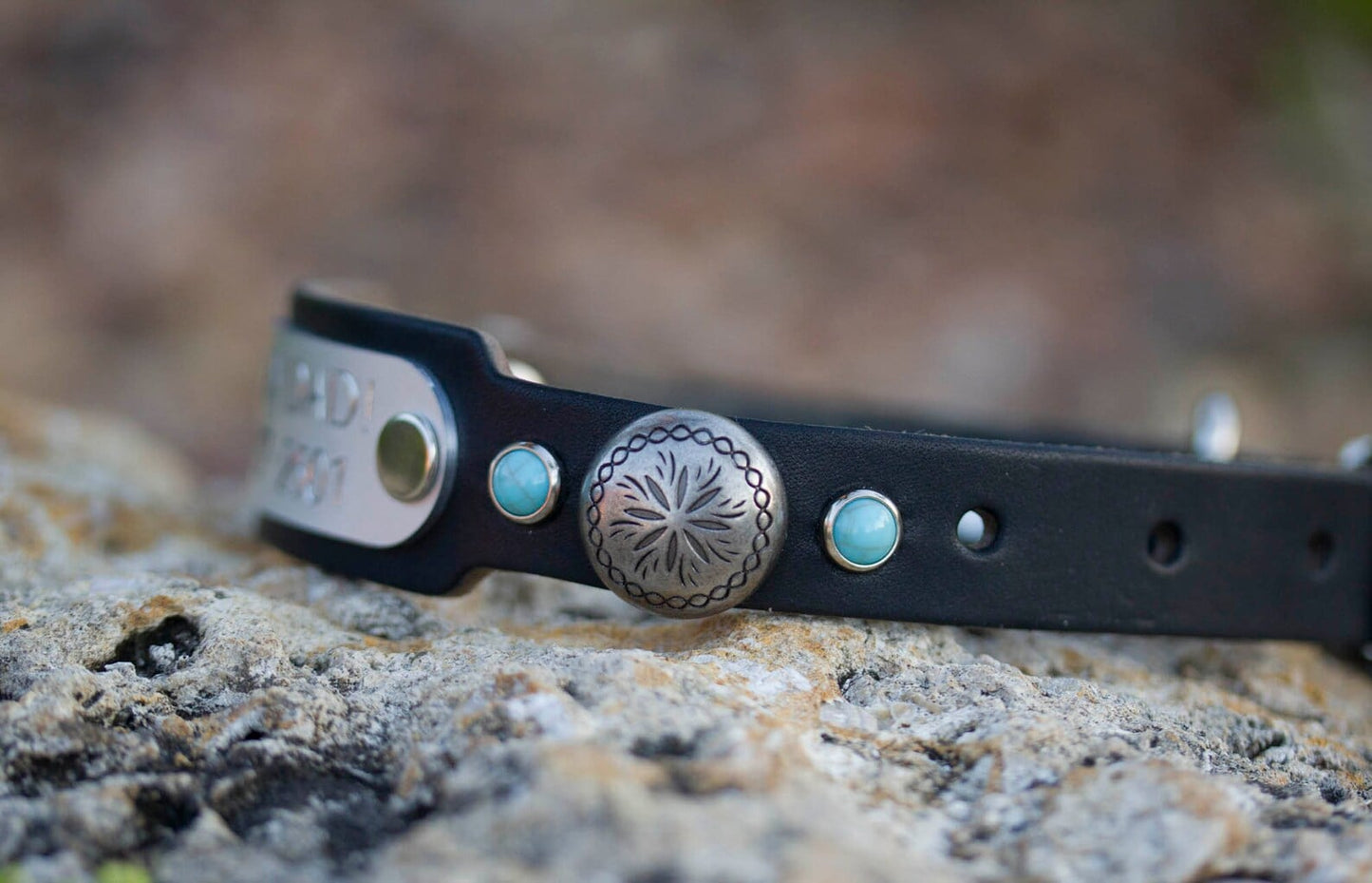 Southwest Turquoise Patina Collar