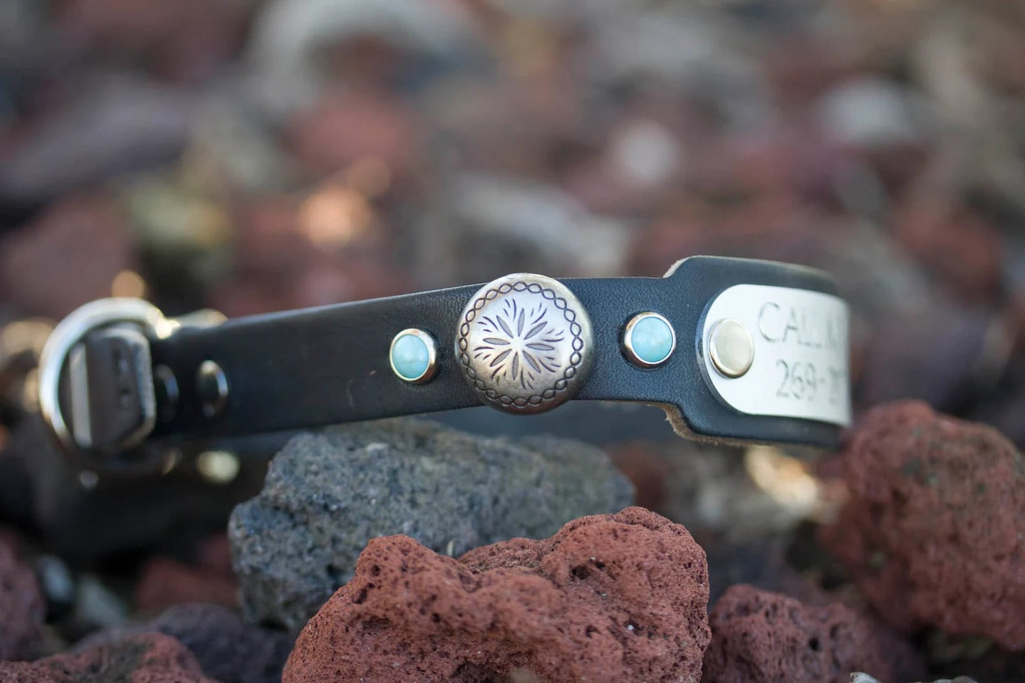 Southwest Turquoise Patina Collar