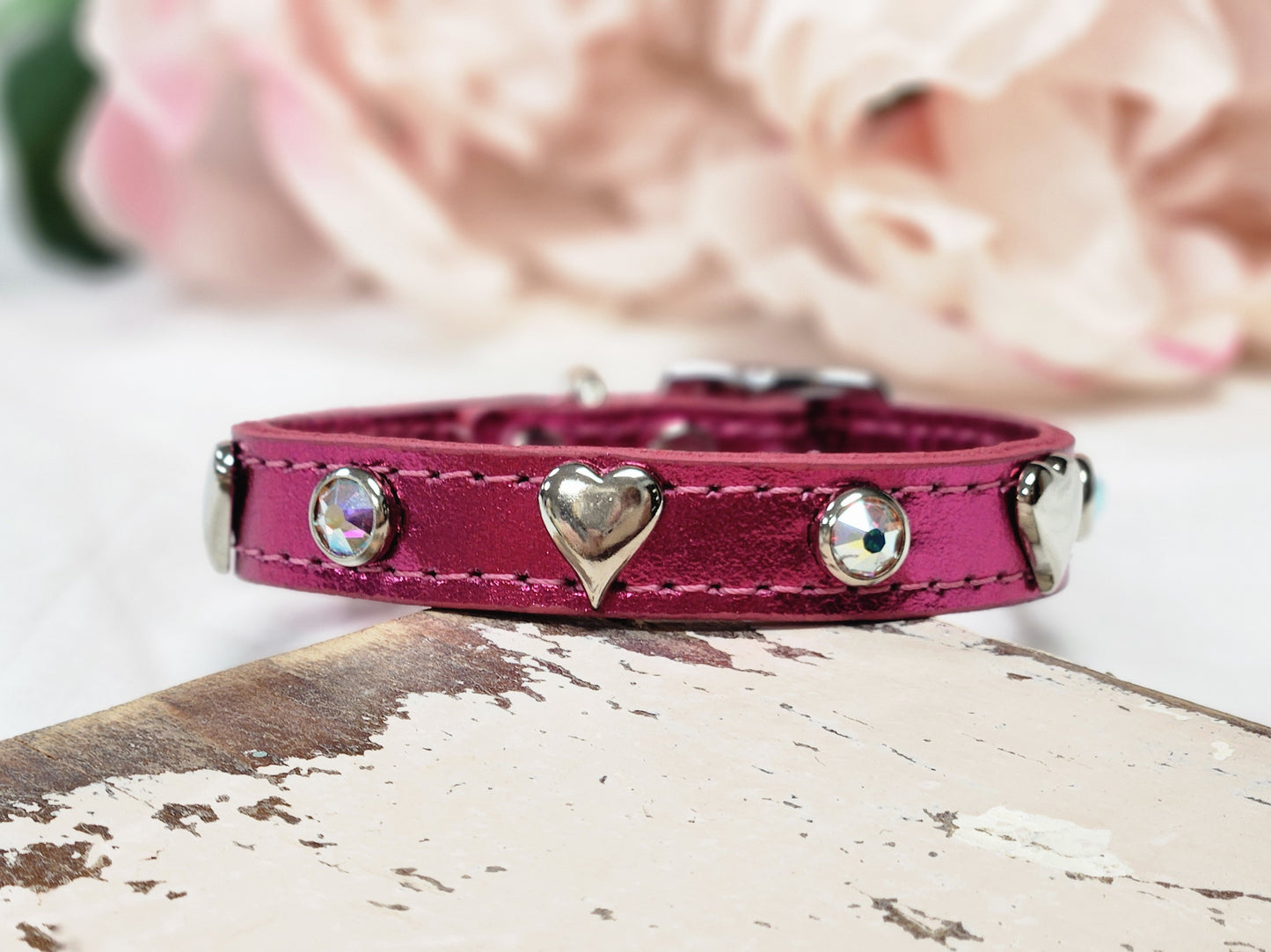 Heart Crystal Collar