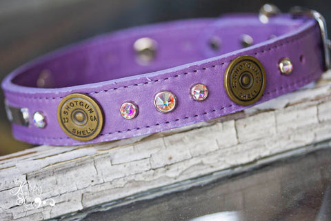 12 Gauge Personalized Dog Collar