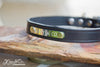 Leather Dog Collar With Personalized Name Plate