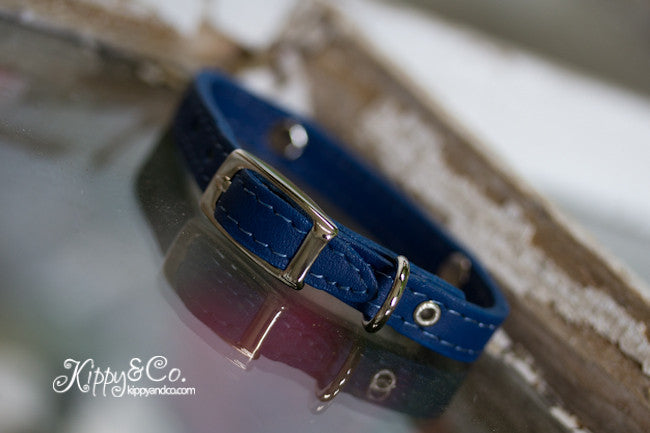 Tiny Leather Dog Collar