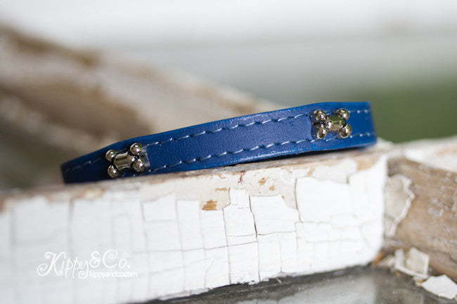 Tiny Leather Dog Collar