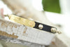 Tiny Leather Collar With Spikes and Personalized Name Plate