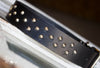 Bullmastiff Leather Studded Dog Collar 2 inch wide with Personalized Name Plate