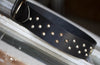 Bullmastiff Leather Studded Dog Collar 2 inch wide with Personalized Name Plate