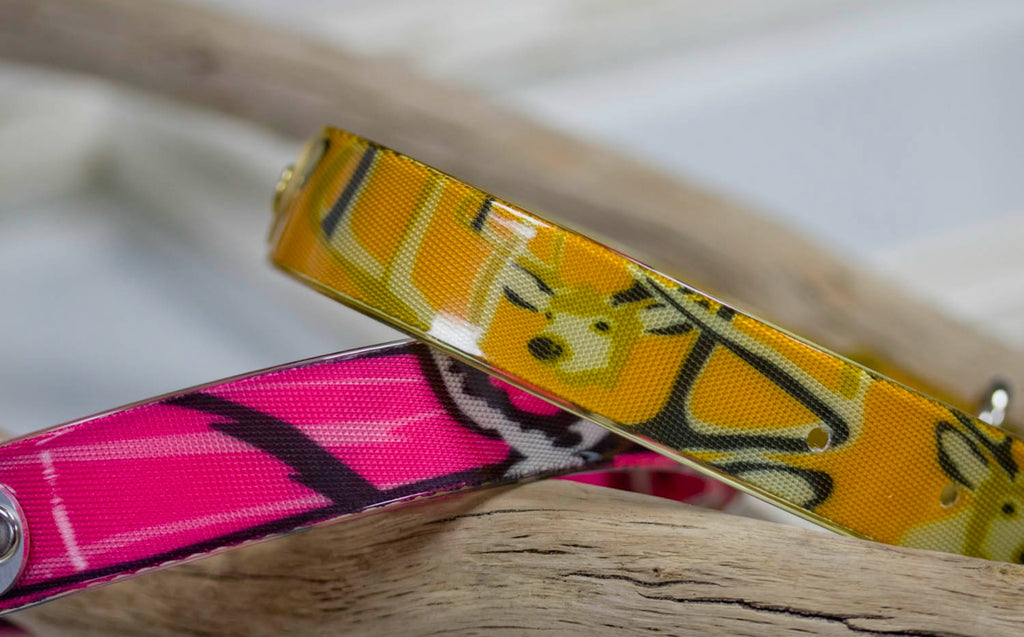 Camo dog collar clearance with nameplate