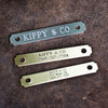 Personalized Name Plates in Brass or Silver